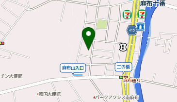 麻布十番 居酒屋 あさごやの地図画像