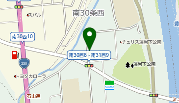 中央地区リサイクルセンターの地図画像