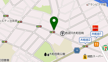 大和田福祉会館の地図画像