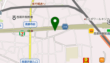 ゴルフストイック西新井店の地図画像