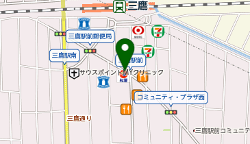 パレットプラザ 三鷹南口店の地図画像