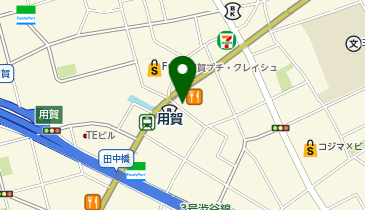 パレットプラザ 用賀店の地図画像