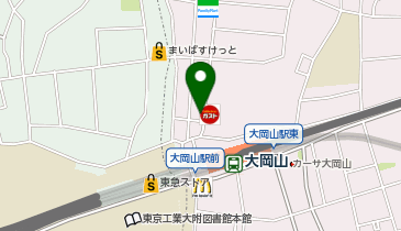 パレットプラザ 大岡山店の地図画像