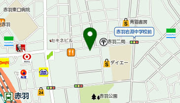 パレットプラザ 赤羽スズラン通り店の地図画像