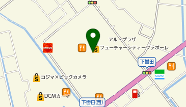 パレットプラザ ファボーレ店の地図画像