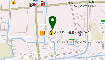 パレットプラザ ポップタウン住道店の地図画像