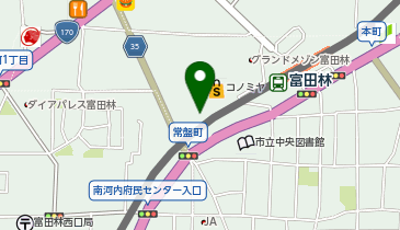 パレットプラザ コノミヤ富田林店の地図画像