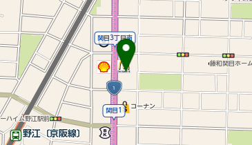 パレットプラザ ライフ関目店の地図画像