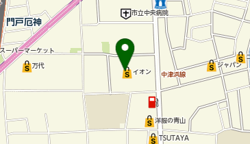 パレットプラザイオン西宮店の地図画像