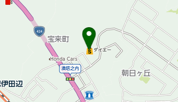 パレットプラザ ダイエー田辺SC店の地図画像