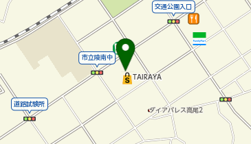 AKランドリー TAIRAYA(タイラヤ) 東浅川店の地図画像