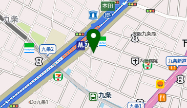 ホルモン大和 九条店の地図画像