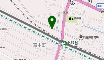ボードゲームハウスくまがやの地図画像