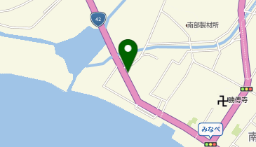 近物レックス株式会社 南部代理店の地図画像