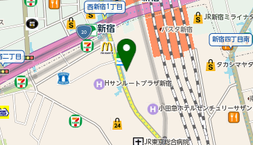 FOOD HALL BLAST! TOKYO(フード ホール ブラスト トウキョウ)の地図画像