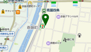 夷川餃子なかじま ぎょうざ湯の地図画像