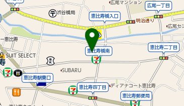 株式会社バンダイナムコフィルムワークス 恵比寿オフィスの地図画像