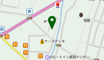 コインランドリーしゃぼん 長岡古正寺店の地図画像