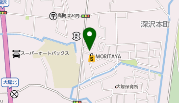 高槻愛鳥センターの地図画像