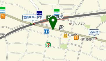 アイセイハート薬局 宮前平店の地図画像