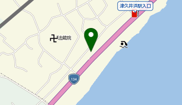 不二家レストラン 津久井浜店の地図画像