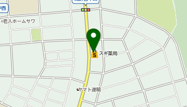 トップワン 極楽店の地図画像