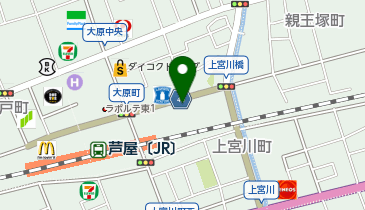 ほのかの果実 JR芦屋店の地図画像
