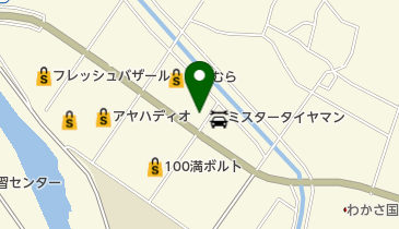 コインランドリーポピーの地図画像