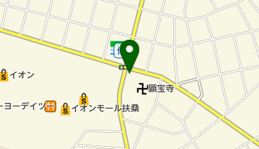 コインランドリーアクア扶桑ジャスコ店の地図画像