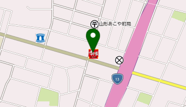 すき家 山形あこや店の地図画像