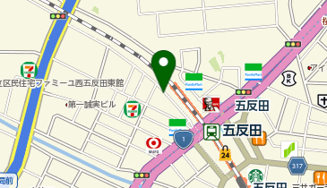 ヤナガワダンススタジオの地図画像