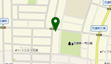 コインランドリーあわ玉 半田花園店の地図画像