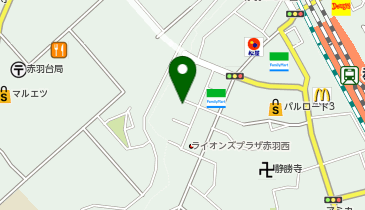 カフェ粉寝の地図画像