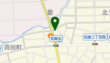 コインランドリーMAMALAND(ママランド) 如意店の地図画像