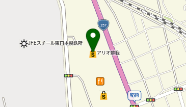 WAKABA(ワカバ) アリオ蘇我店の地図画像