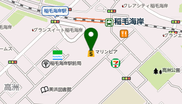未来屋書店 イオンマリンピア店の地図画像