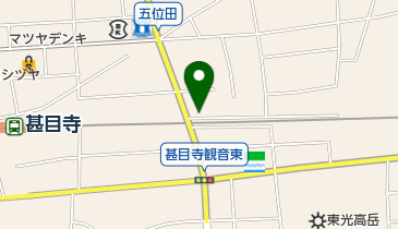 コインランドリーBe-1 京町屋甚目寺店の地図画像