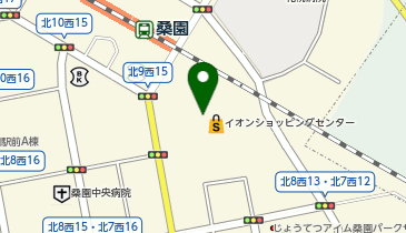 HANAGOROMO(ハナゴロモ) 札幌桑園店の地図画像