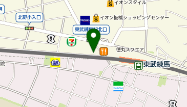 伝説のすた丼屋 東武練馬店の地図画像