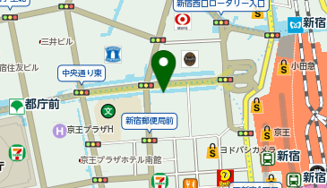 S LOUNGE(ラウンジ) 新宿ビルディング店の地図画像
