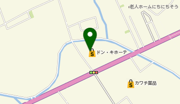 ワッツ 大田原ドン・キホーテ店の地図画像