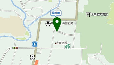 太宰府 小鳥居茶房の地図画像