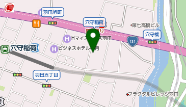 羽田タートルスカイフィールドの地図画像