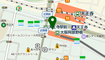 北海道どさんこプラザ あべのハルカス店の地図画像