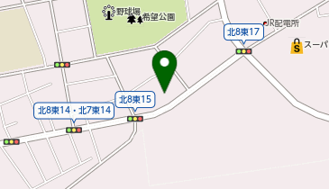 ネクタイアトリエの地図画像