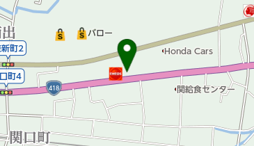 コインランドリー東新町店の地図画像