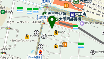 BODY ARCHI(ボディ アーキ) あべのHoop店の地図画像