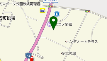 コインランドリーあらいっこ 多気クリスタルタウン店の地図画像