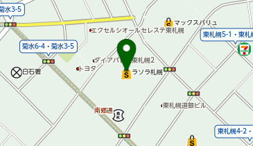 RaSoRa SAPPORO(ラソラ札幌)の地図画像