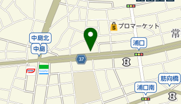 コインランドリー浦口店の地図画像